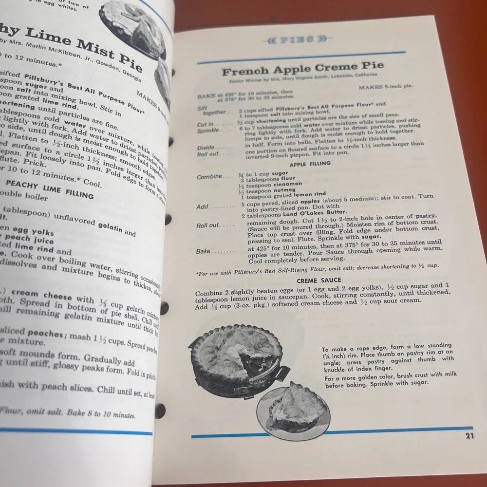 Vintage Pillsbury 14th Grand National Bake-Off Cookbook 1963 100 Recipes Booklet
